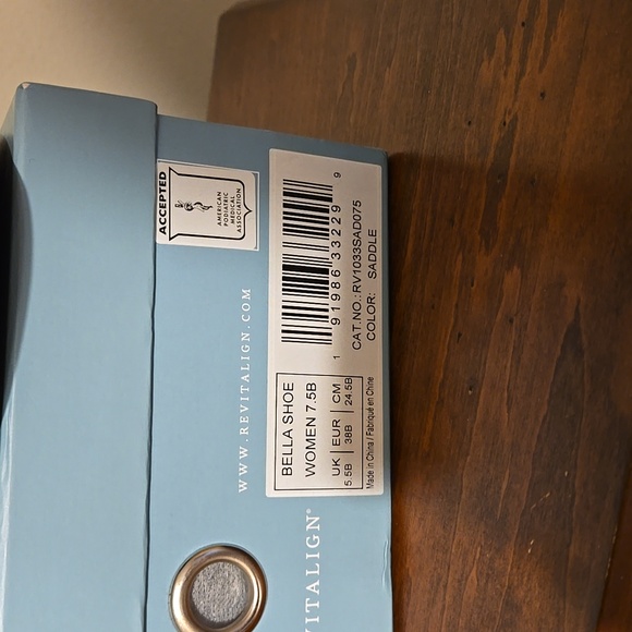 Revitalign Bella, saddle (tan), 7.5 - Picture 7 of 8